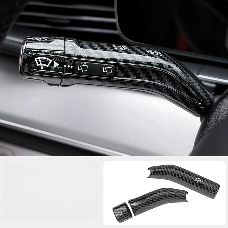 

Decorative Trim Sticker for Gear Shift Lever, Wiper Lever, Turn Signal Lever for Mercedes GLE350 GLE450 GLS450