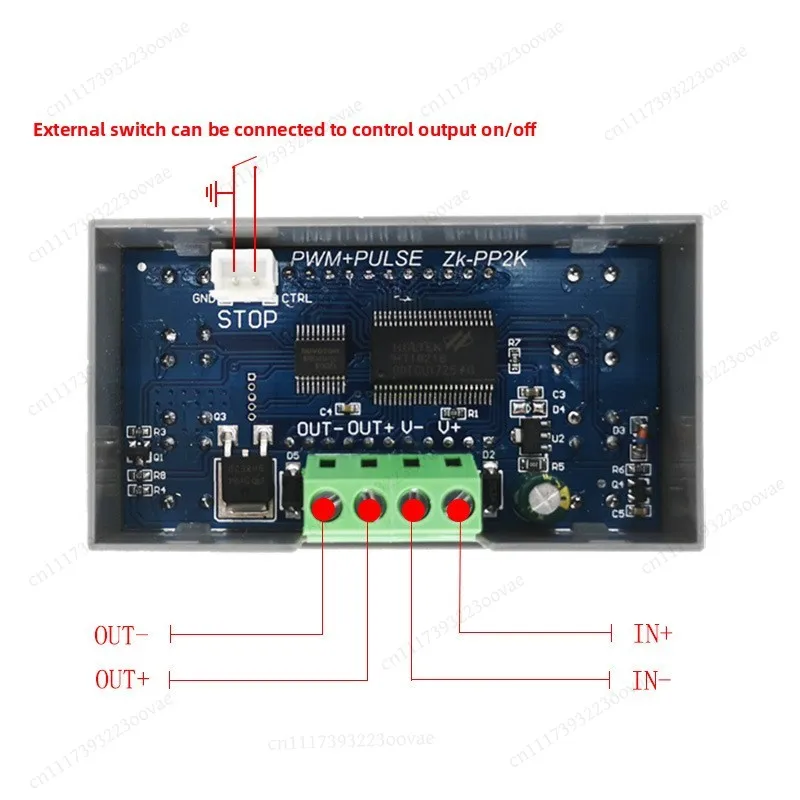 PWM Driver Module Adjustable Frequency Duty Cycle Motor Speed Controller LED Dimmer Solenoid Valve, Replacement Parts