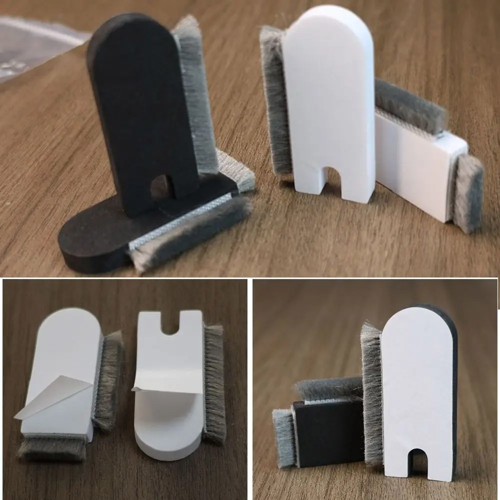 Push-pull EVA+PP Sealing Strip Windproof Sealing Window Buffer Block Self-adhesive Sliding Brush Strip Window Hardware