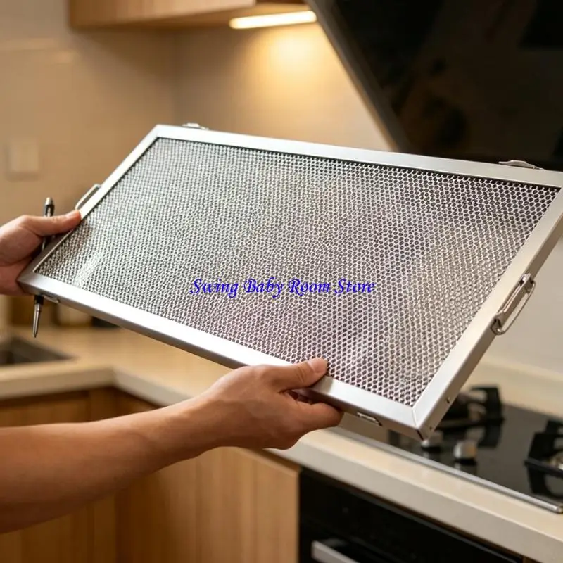 K1AD Rectangular hood grease filter with washable aluminum screen panel