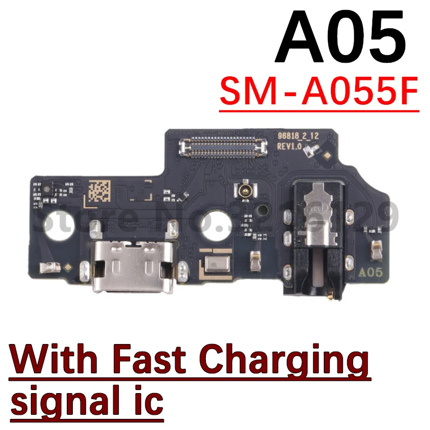 For Samsung Galaxy A55 A35 A25 A15 A05 A05s A04 A04e A04s USB Charge Charging Port Dock Connector Mic Board Flex Cable