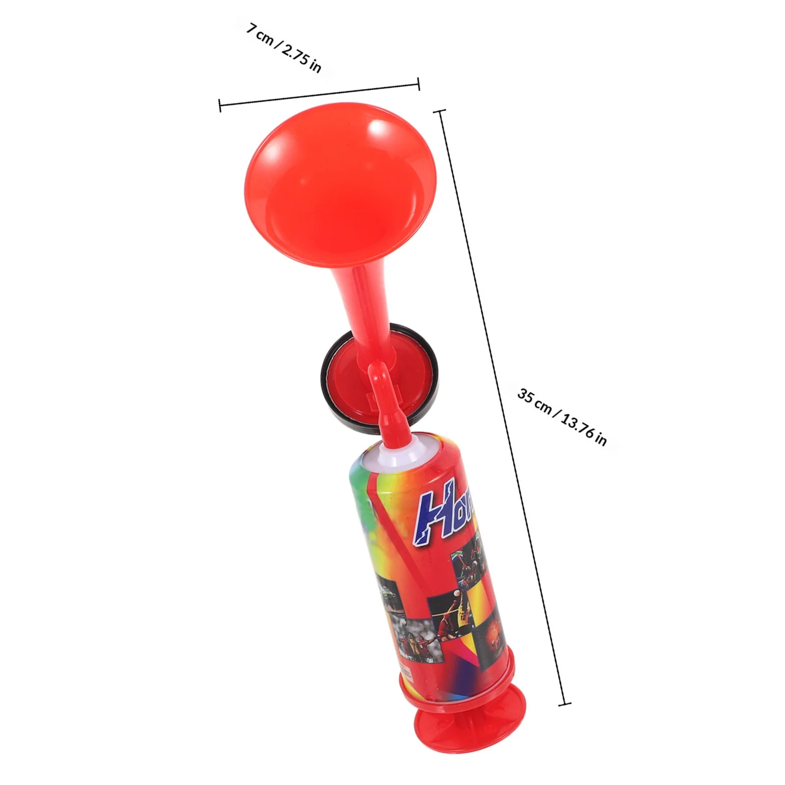 2個入り 大型ハンドエアホーンポンプ 大音量ノイズメーカー 安全パーティー スポーツイベント 無限ノイズ セレブレーション レース カーニバル