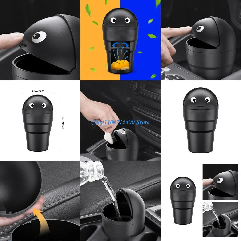 

y1gd Multi-function Storage Box Litter Garbage Bin SUV Car Garbage Can