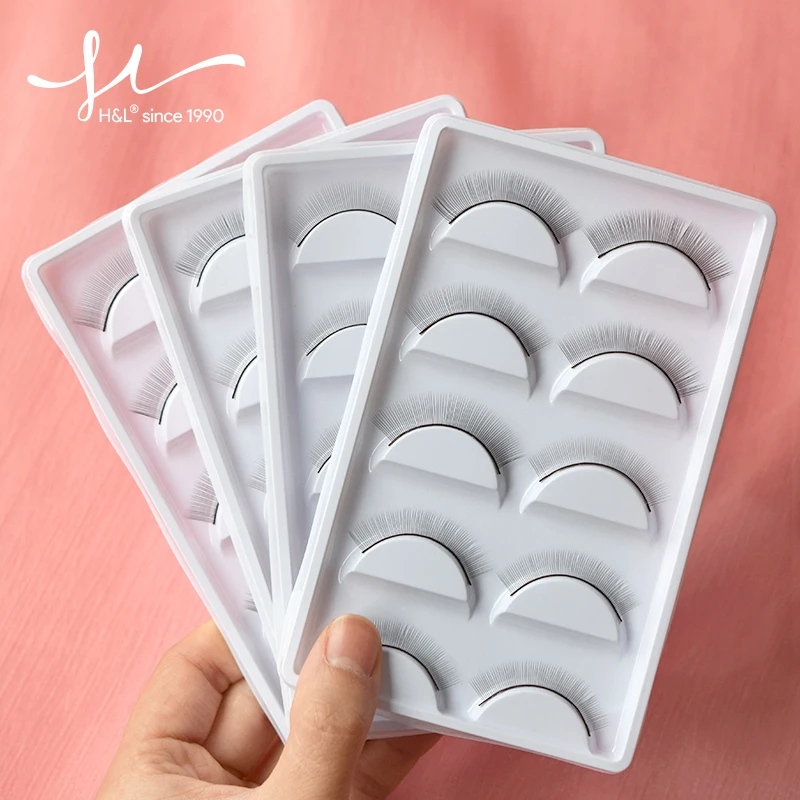 

Strip Lashes For Practice Makeup Tools Suitable For New User Firmly Reusable Practice False Eyelashes