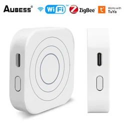 Detector de presencia humana Tuya WiFi/Zigbee, Radar de onda milimétrica de 24G, Sensor de movimiento, medición precisa, compatible con Tu