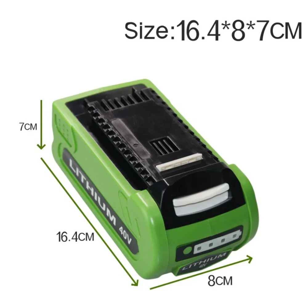 For Greenworks 40V Batteries 3.0/4.0/5.0Ah  G-MAX Li-ion Battery Manufacturer Replacement Battery for Lawn Mower Power Tools