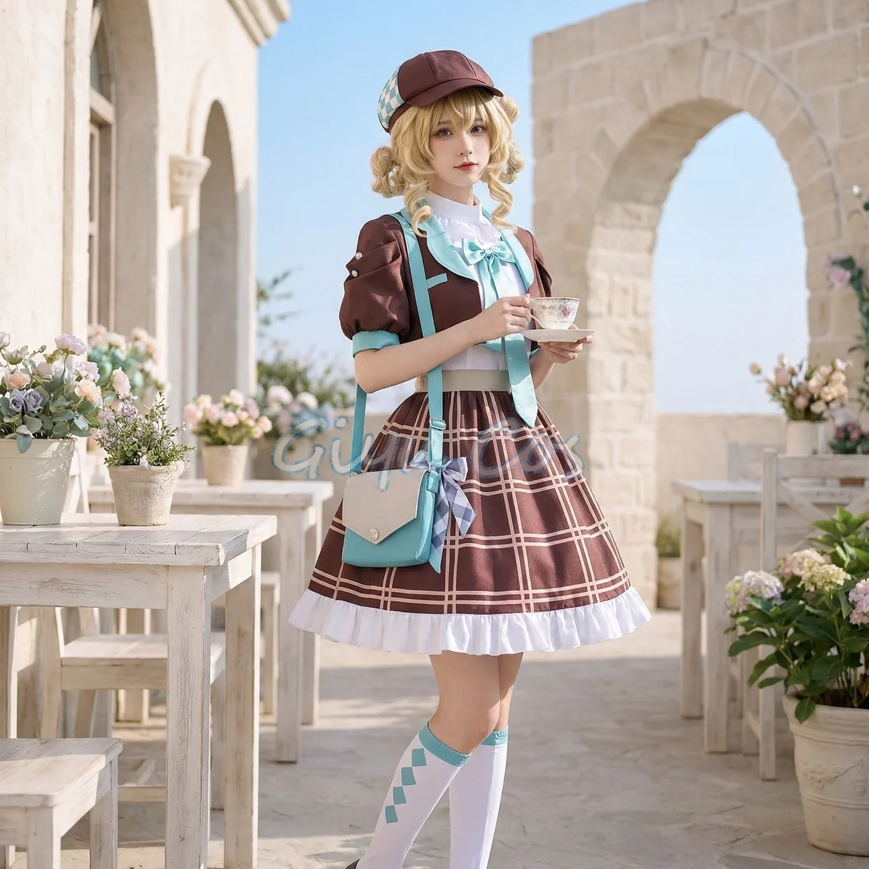 

Reverse 1999 Night Echo Cosplay Costume Full Set Carnival Uniform Halloween Party Masquerade for Women Game