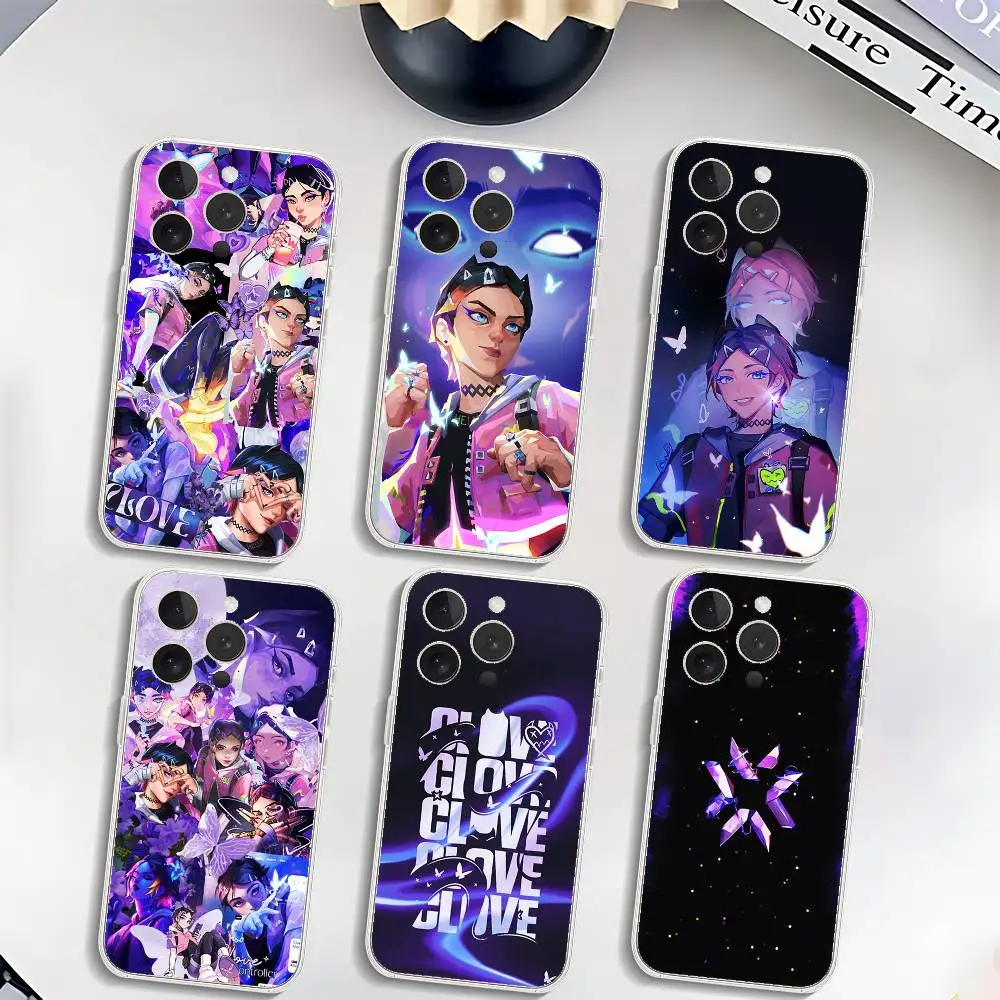 

C-clove A-ability Phone Case Luxury Soft Transparent Case For IPhone 17 16 15 14 13 12 11 Pro Max Mini Bumper Cover Case