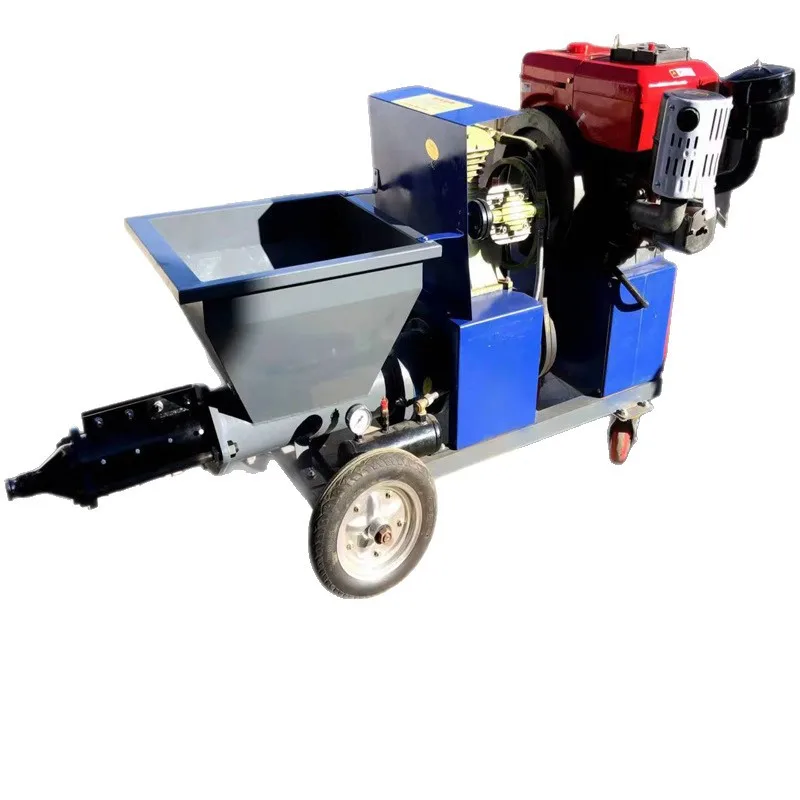 Diesel-powered Mortar Spraying Machine Factory Supply Cement Mortar Spraying Machine 311 or 511 Electric  Mortar Sprayer