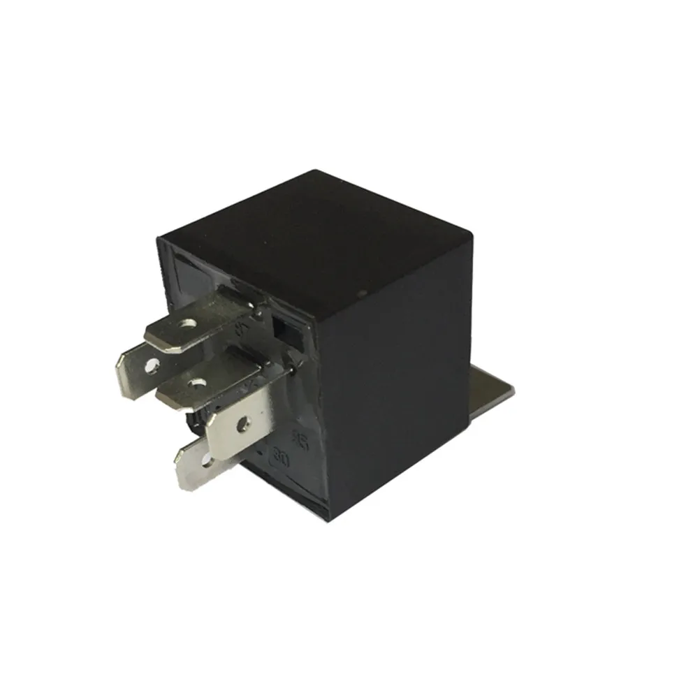 Pin 12V 40A Car Relay 40A High Current Drive Low Saturation Voltage for Auto Electrical Control Horn Alarm Headlight