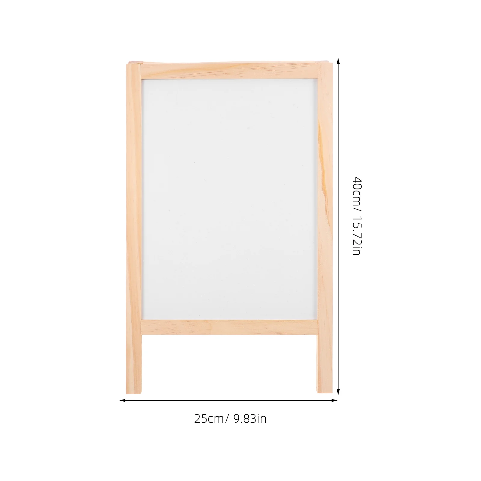 Wooden Message Board Chalk Easel for Kids Magnetic Chalkboard Wall Whiteboard Mini Student