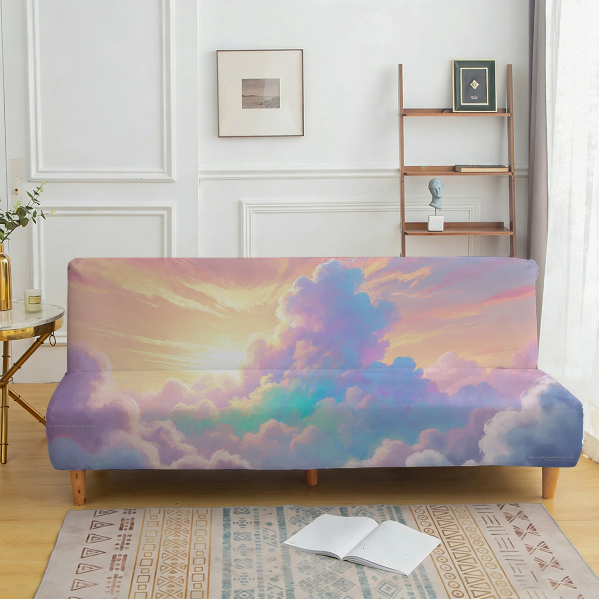 

Покрывало для дивана в гостиную, покрывало для дивана Dream Cloud Sunrise, универсальный пылезащитный чехол, можно стирать в машине.