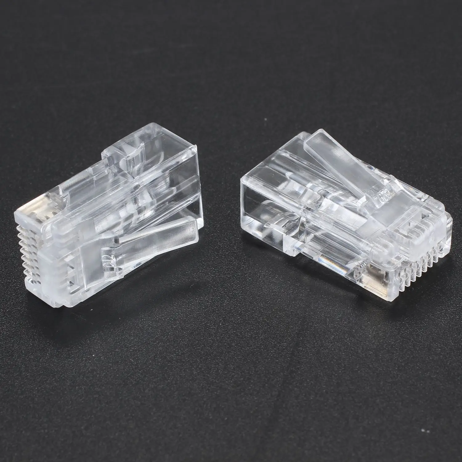 ConnecSpectrum-RJ45 6U CatsnapJack UTP, Plaque ou Passage à Travers les Câbles Ethernet, Prise Réseau RJ-45 100 Pièces