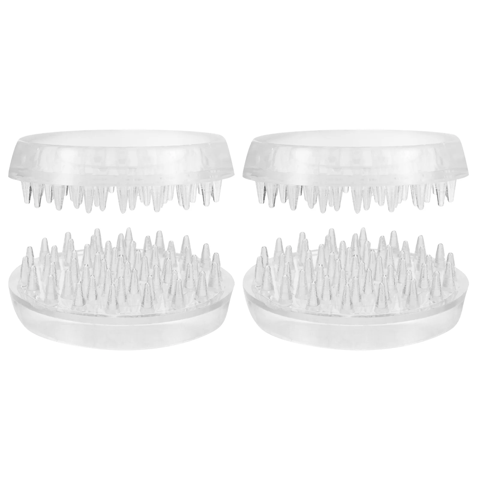 

4 Pcs Caster Wheels Furniture Mat Chair Leg Pad Non Skid Pads for Hardwood Floors Couch Protectors Legs