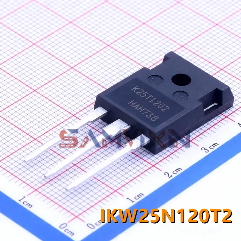 IKW25N120T2 (2-10pieces) TO-247-3  1.2kV 50A Low Loss DuoPack IGBT ,Original In Stock