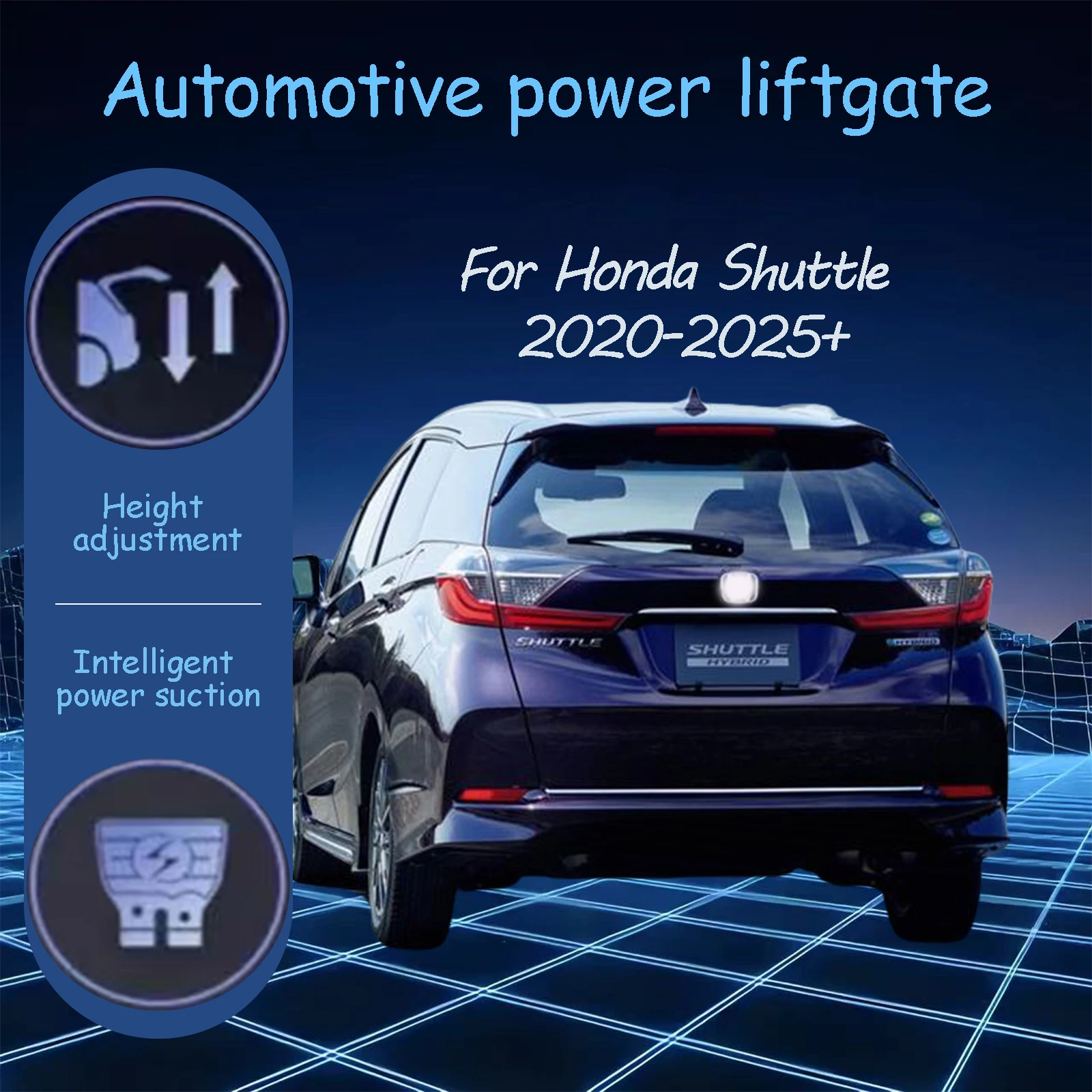 

For Honda Shuttle 2020-2025+ Electric tailgate automatic suction locks suitable Trunk modification system