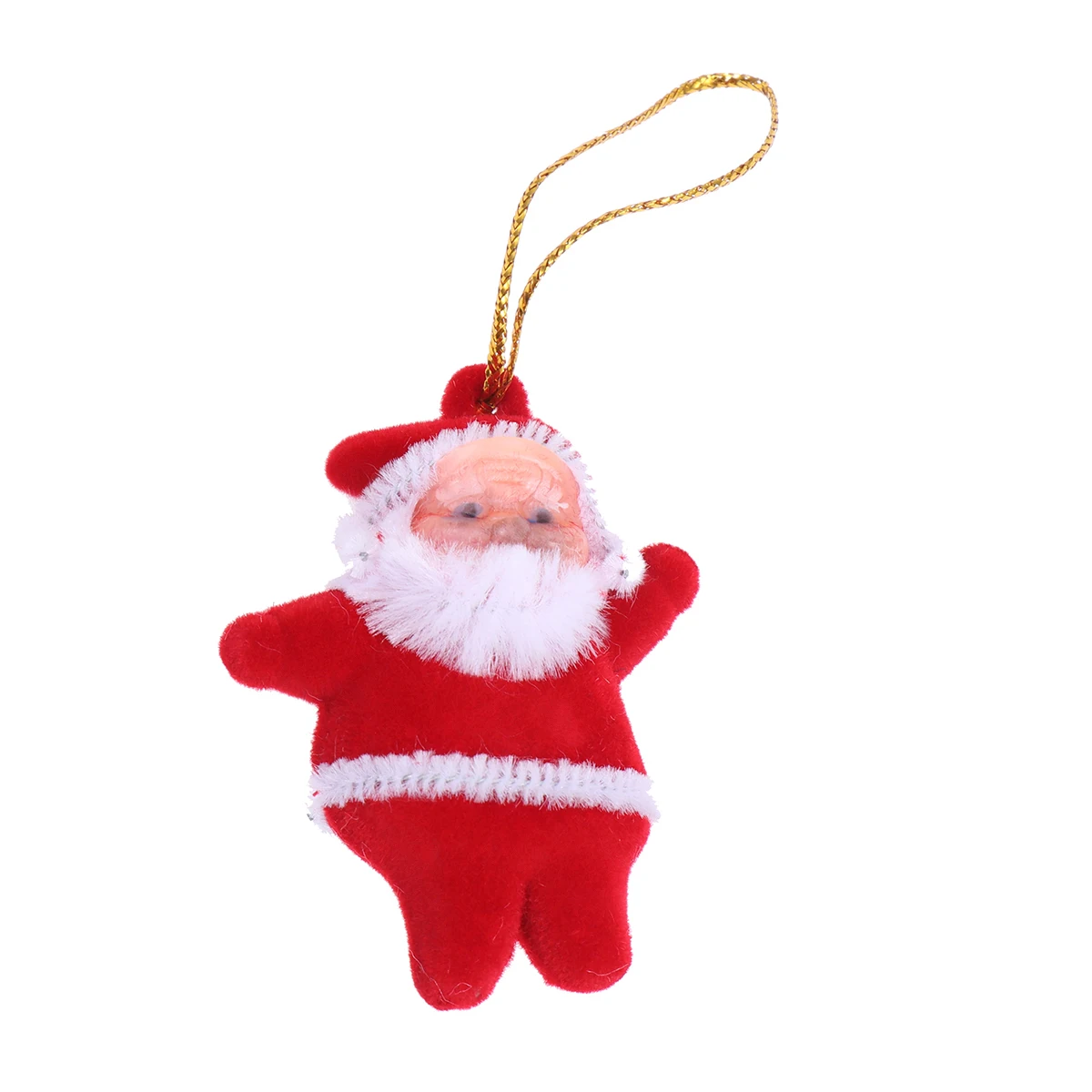 

36Pcs Santa Claus Pendant Plastic Hanging Christmas Decoration for Home Garden Patio Party Santa Claus Pendant