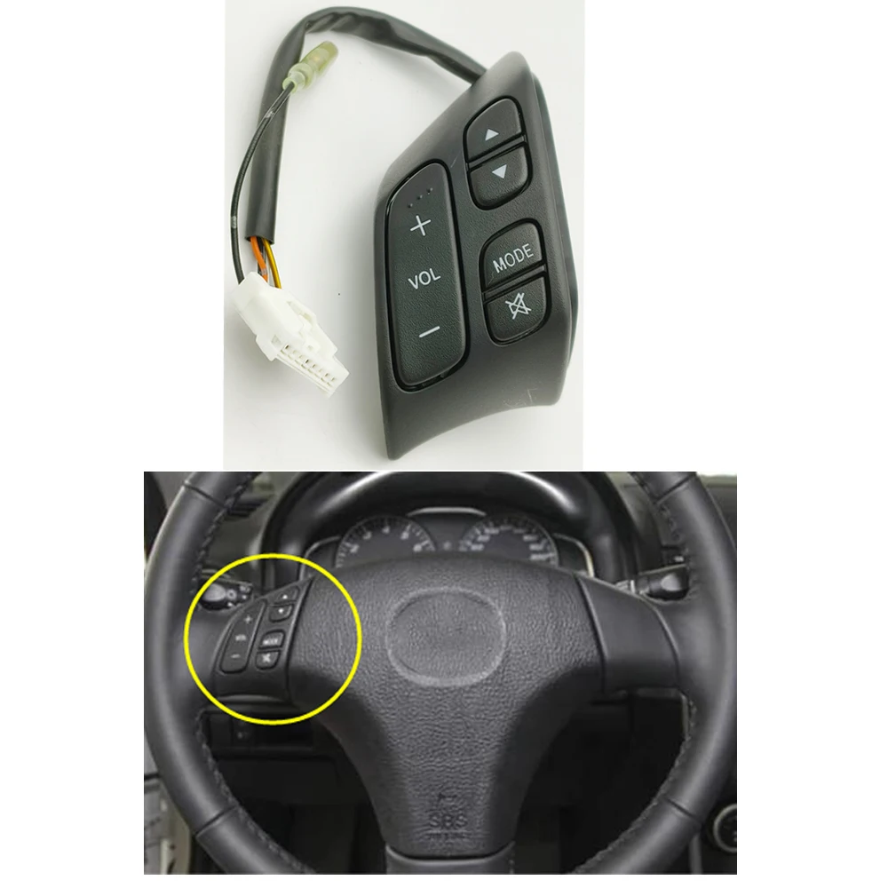 For Mazda 6 2006-2015 Multifunctional Steering Wheel Volume and Sound Control Switch Button Factory Specific Accessory