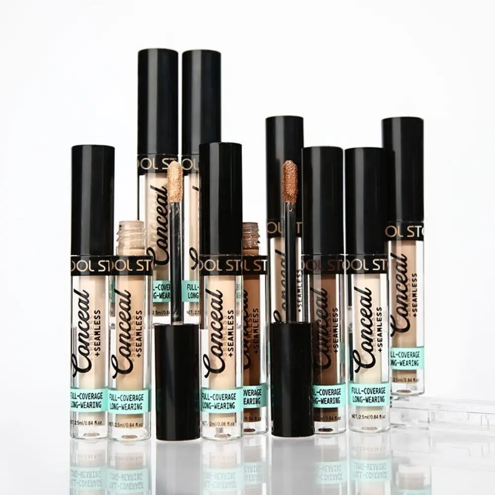 防水リキッドファンデーション マットオイルコントロールファンデーション コンシーラークリーム フルカバレッジ 汗に強い