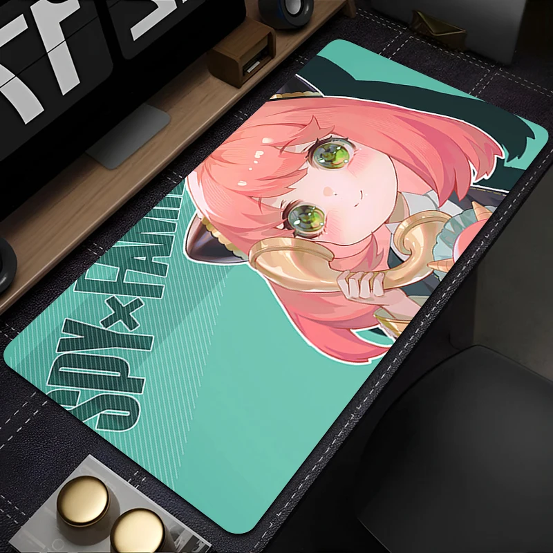 

Mouse Pad Laptop Non-slip Esports Office Laptop Desk Mat S-spy X Family Game Player Mousepad Mini PC Accessories Keyboard Pad