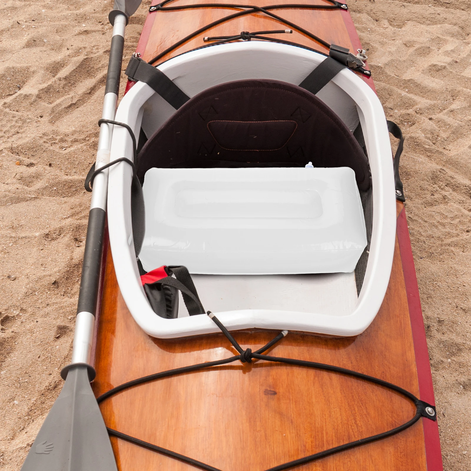 

PVC Inflatable Seat Cushion Kayak Accessories Boat Cushions Flotation Comfortable Fishing