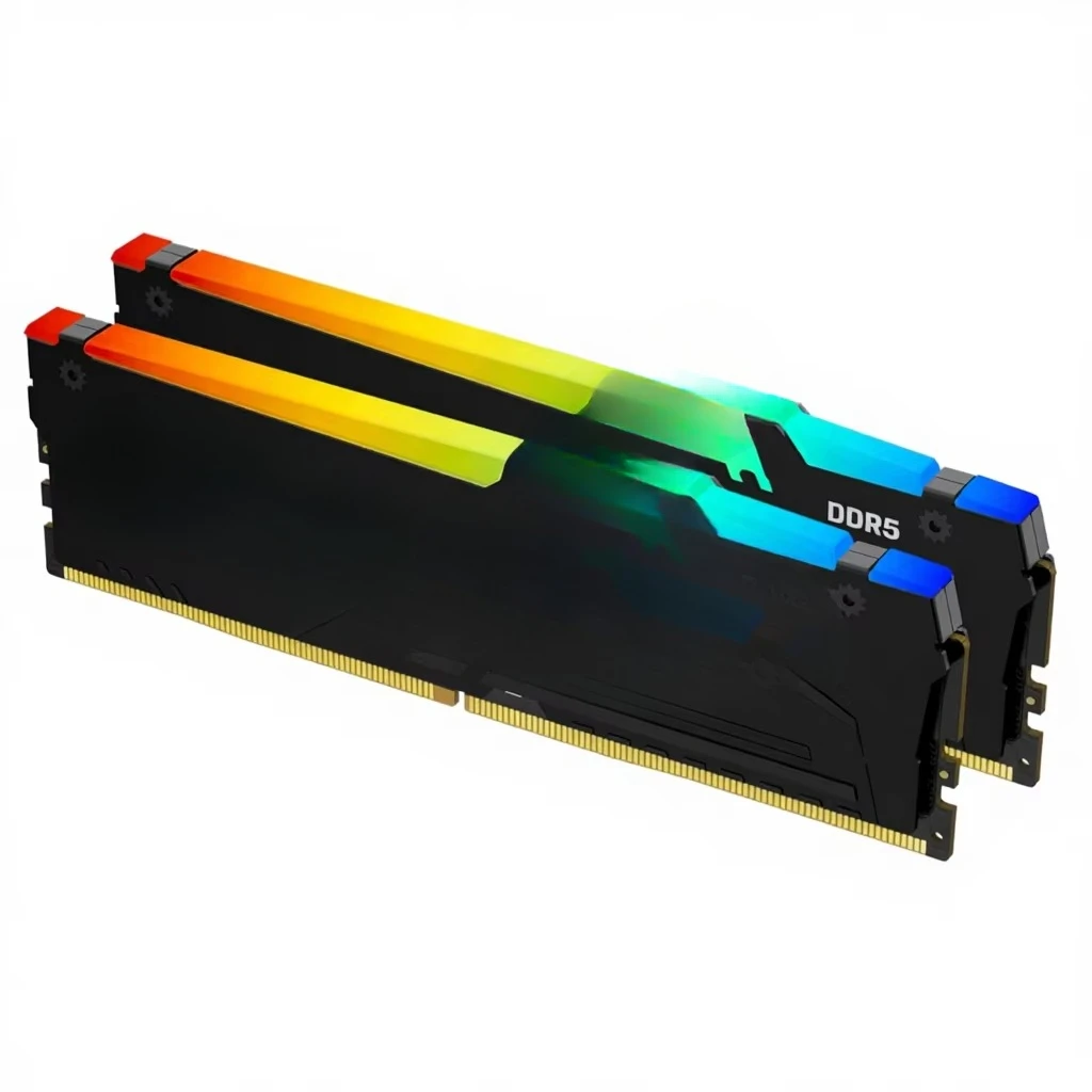 FURY Black 32GB 6000Mhz DDR5 CL30 데스크탑 메모리 Expo KF560C30BBEAK 재고 있음 썸네일 4