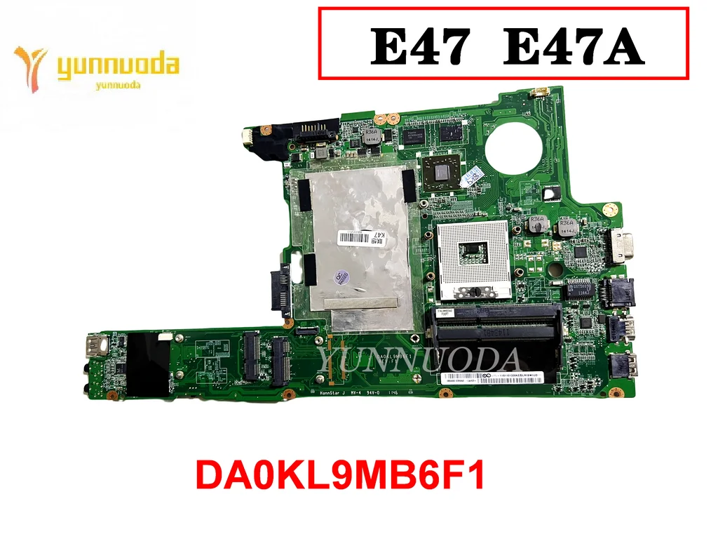 

Оригинальная материнская плата для ноутбука LENOVO E47 E47A DA0KL9MB6F1, протестированная, хорошая, бесплатная доставка
