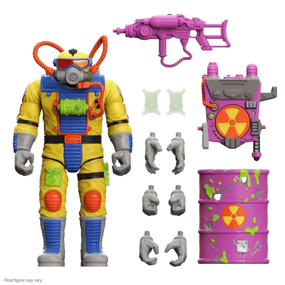 ในสต็อก 16 ซม.Action Figure Super7 Poison Man Wave 3 Poison Devil Waste สุนัข Fallout Ranger Hand Collection ของเล่นของขวัญ