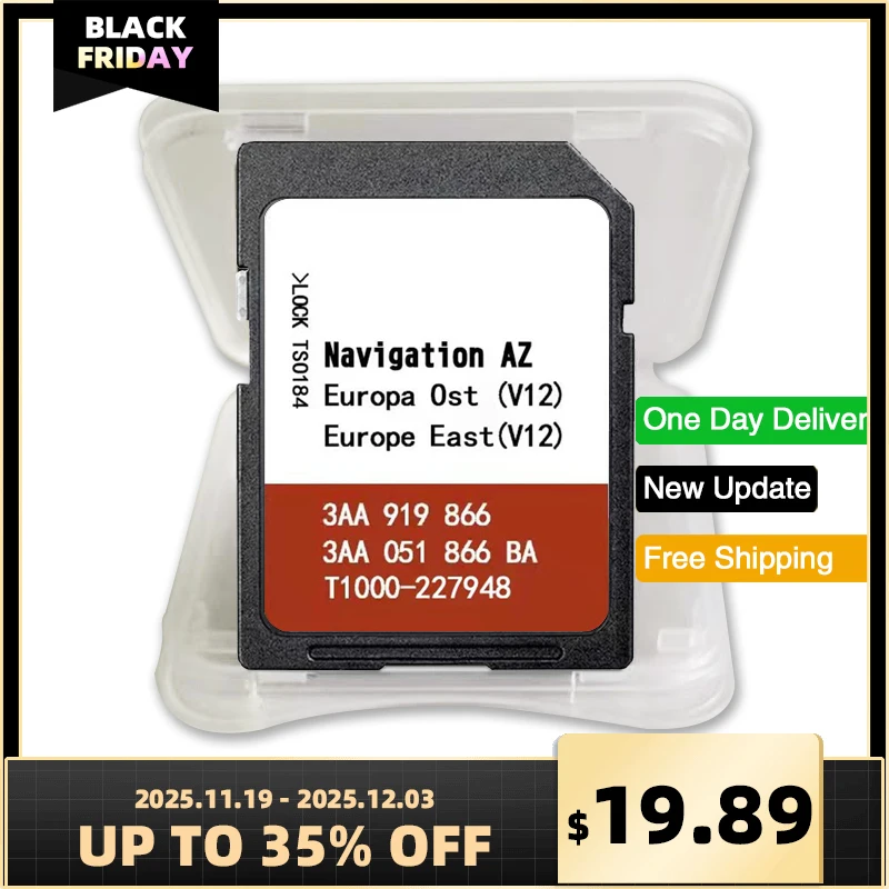 

OST RNS315 Full Version SD Card Map Navigation for VW AZ V12 East Europe Navi Sat Nav