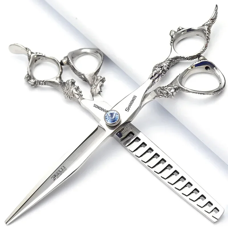 

Hairdressing Professional Scissors 7 Inch Japanese Steel Original Barber Shears Hairdresser Scissor Hair Cutting Tools