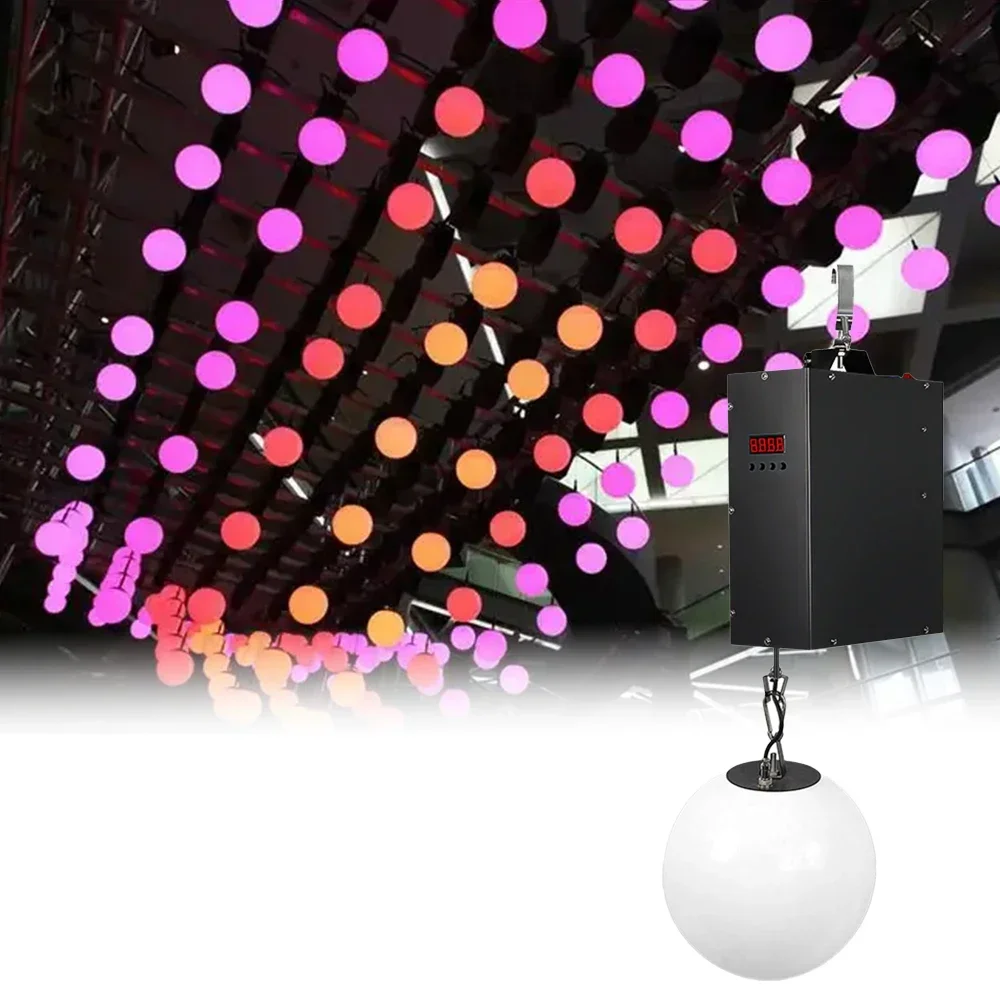 RGB Colorful DMX Auto Lift Ball LED Kinetic Light Price for Stage Disco Bar Club Wedding