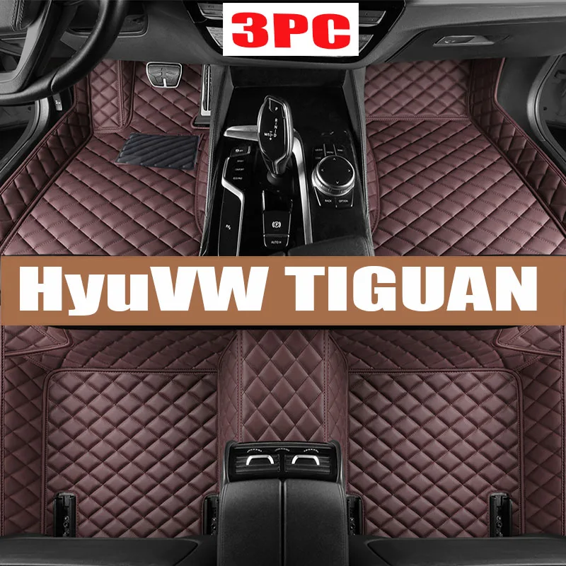 

Car floor mats for VW TIGUAN 2009 2010 2011 2012 2013 2014 2015 2016 Custom auto foot Pads automobile carpet cover