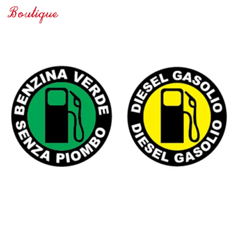 4cm-4cm sticker, cover gasoline diesel tank car bicycle accessories - show the original title car decoration, decals