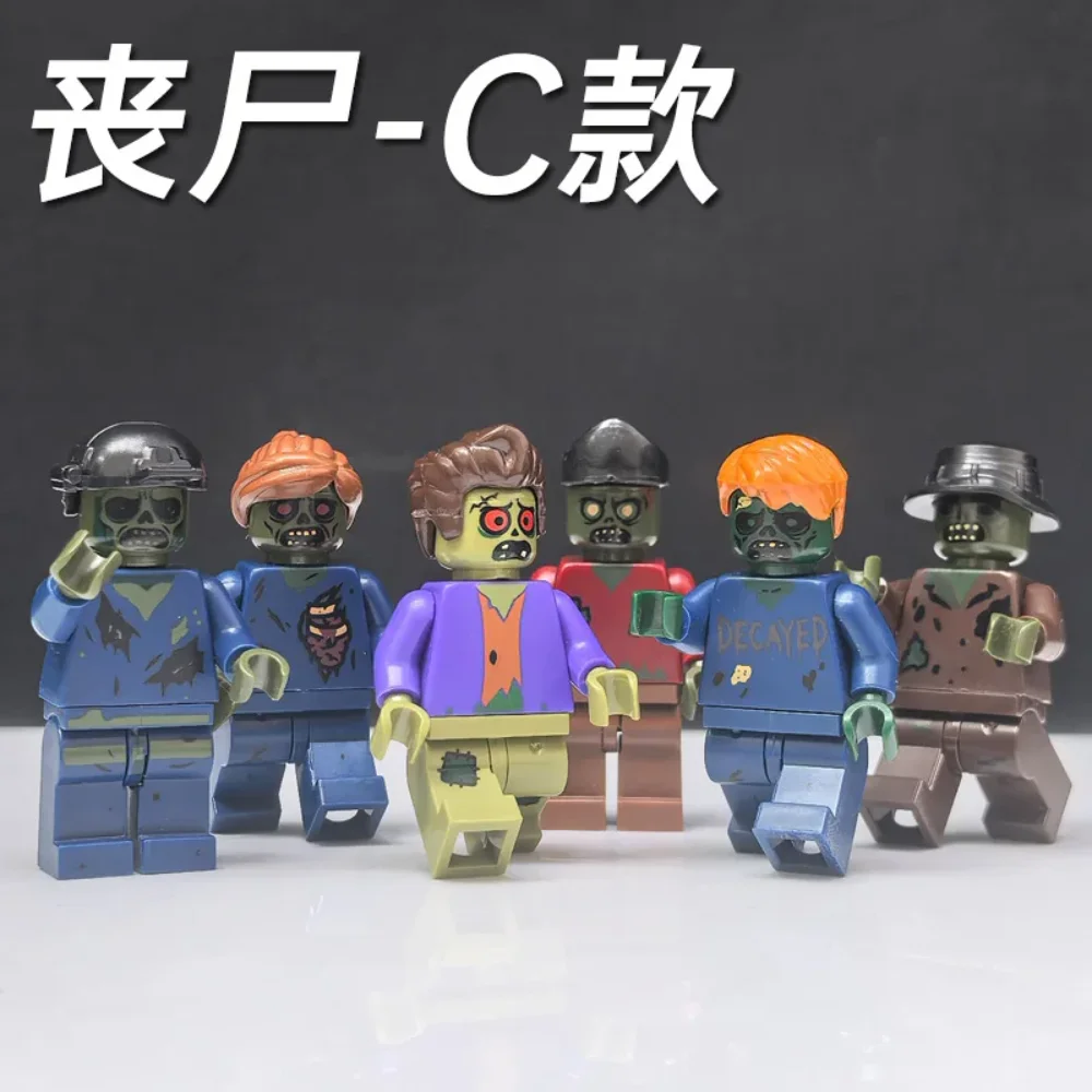 Bausteine, Figuren, humanoide Puppen, Spielzeug, Minifiguren, Kinderspielzeug, Geburtstagsgeschenke, Zeichentrickfiguren. – Detail 6