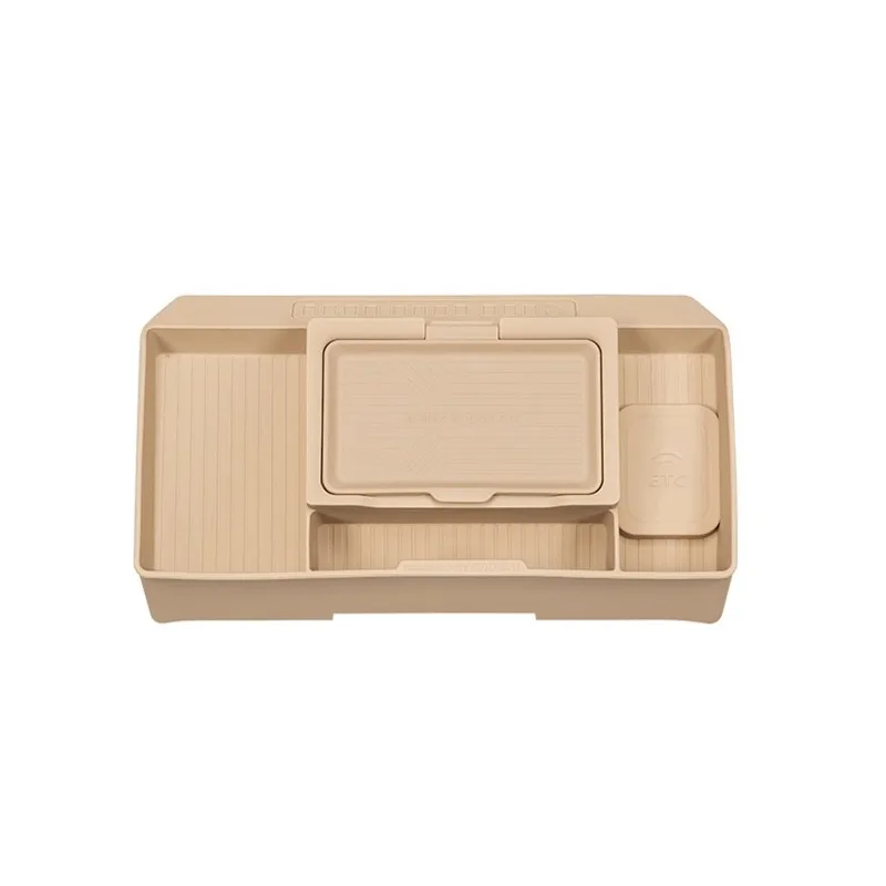 Multi-Functional Screen-Back Storage Box for BYD Leopard 8 Center Console Screen Organizer Interior Modification Accessory