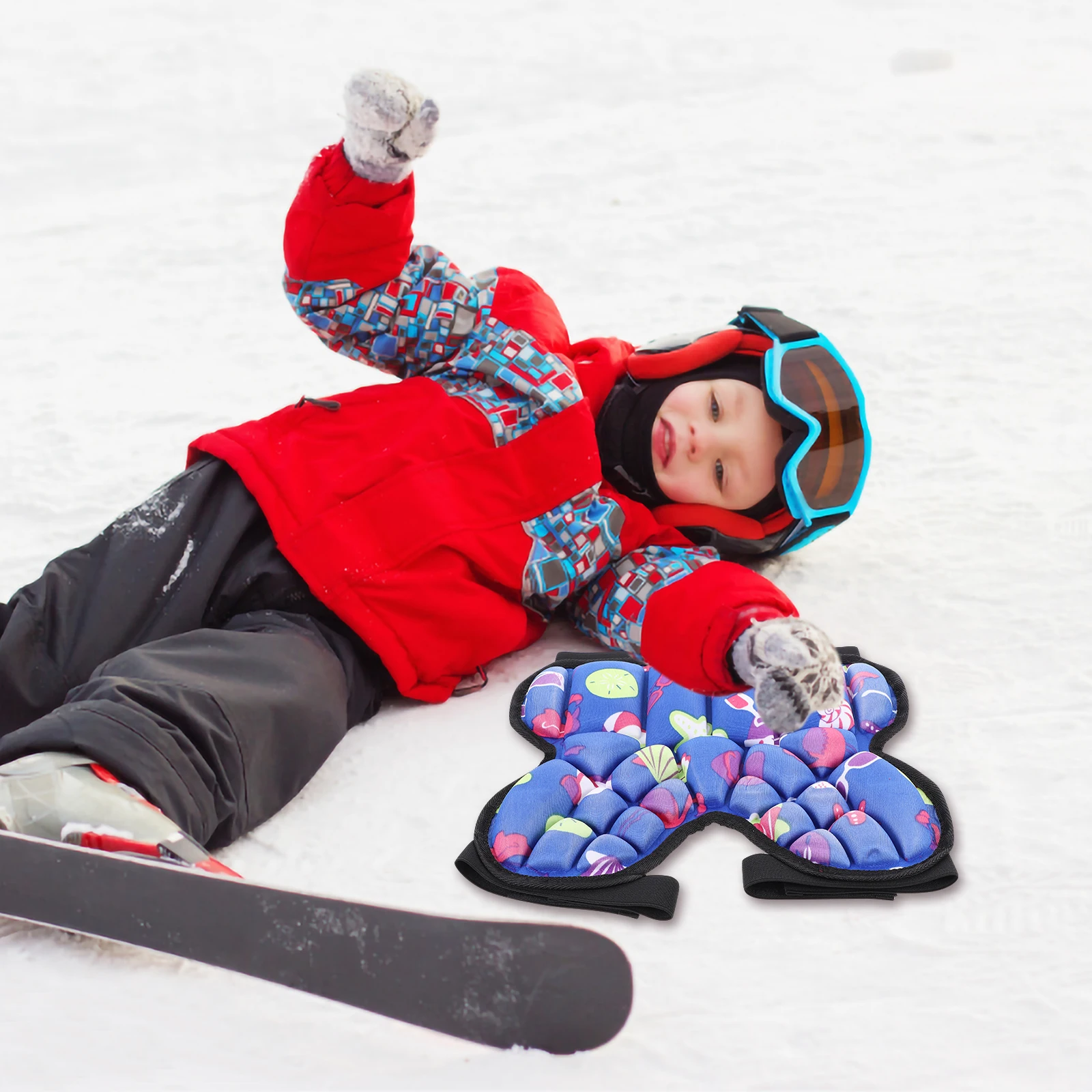 

EVA Hip Protector Kids Youth Adult Padding Breathable Fabric Skiing Skating Snowboarding Biking Cycling Downhill Trail Long Wear