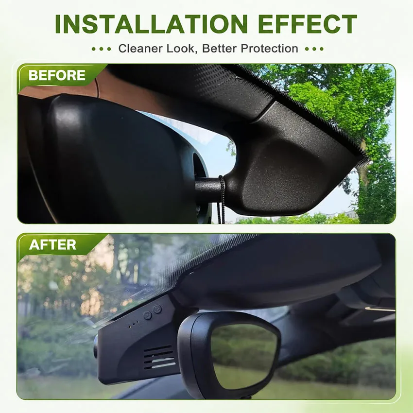 Perfect OEM Look Dashcam for Porsche Macan(95B/fuel) 2015-2025 Panamera(970) 2010-2016 Cayenne(958 (92A, E2)) 2011-2018 Car DVR