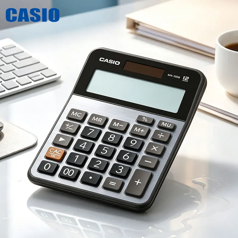 Casio MX-120B/MX-12B/AX-12B/AX-120B/DX-120B Student internship income and expenditure accounting computer-sensitive calculation