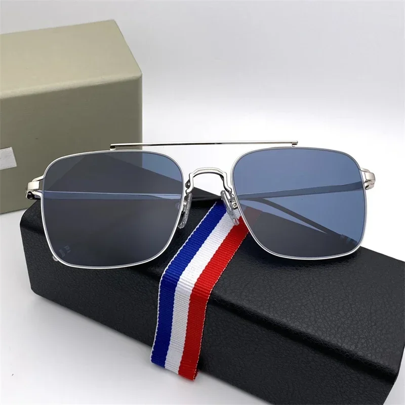 Sunglasses Luxury Brand TBS120 Titanium Rectangle women's Glasses For The Sun Thom sunglasses for men Popular Sunglasses