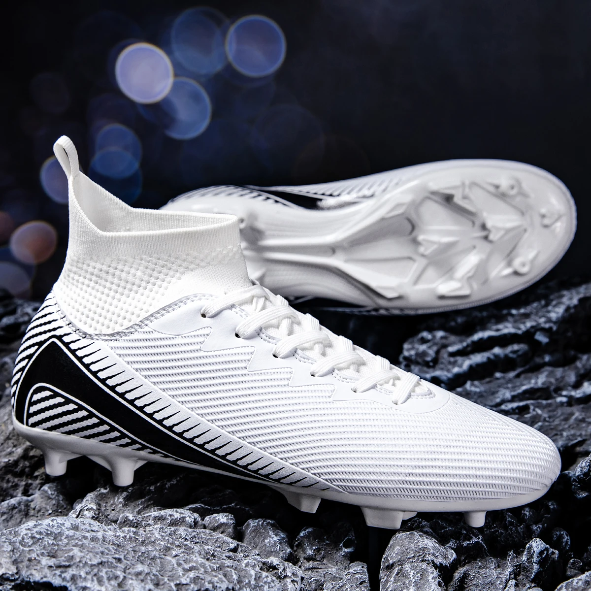 

Professional breathable football shoes FG/AG long nail artificial grass suitable for training sports enthusiasts exclusive