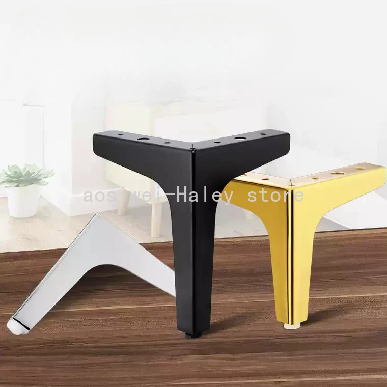 

4 шт., роскошные европейские ножки для мебели, сверхмощные металлические ножки для дивана для стола, стула, стола, комода, опора для шкафа, мебельная фурнитура