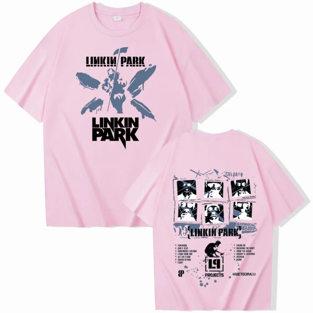 NONE Linkin-Park T-shirt Mann Frauen Harajuku Oansatz Sommer Casual Shirt Fans Geschenk Trainingsanzug Kleidung für Männer Ropa Para hombre 6