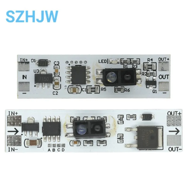 Capacitive Module 5V-12V-24V 72W LED Dimming Control Lamps Active Components Short Distance Scan Sweep Hand Sensor