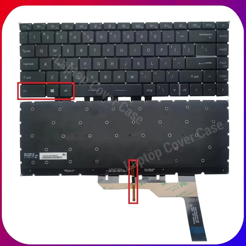 US Laptop Keyboard For Modern 14 MS-14D3/MS-14D2/MS-14D1 MS-14DK Modern 15 A11 A11M MS-1552 155K MS-1551