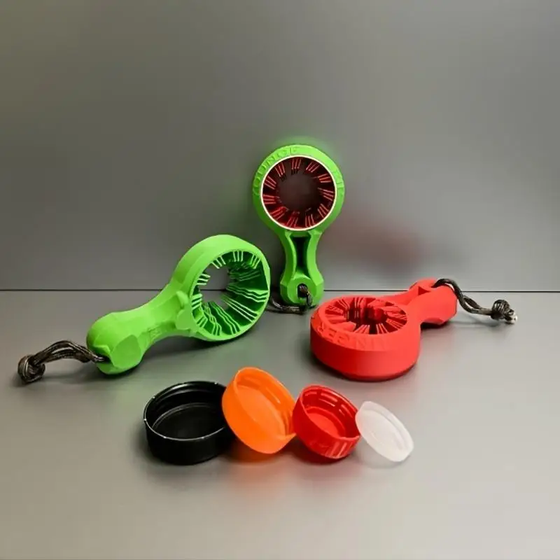 Wrench Style Jar Lid Opener 1Pc Lightweight Multifunctional Bottle Cap Removal Aid Can Opener for Weak Hands Kitchen Gadget