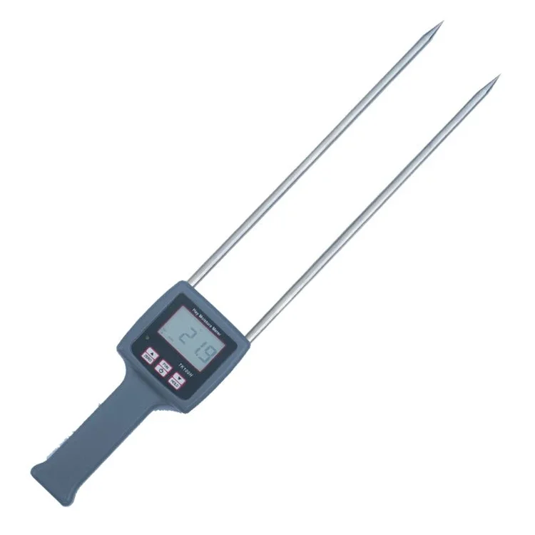 fast High precision LCD backlit digital display alfalfa leymus chinensis Hay grass moisture meter