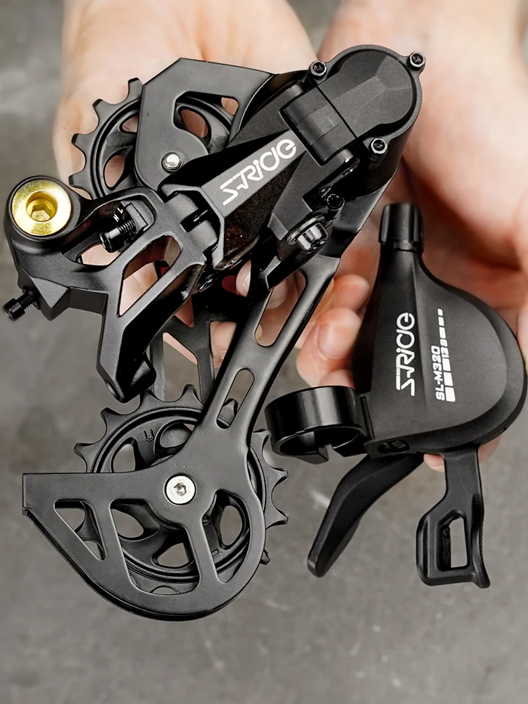 AliExpress NONE SRIDE Bike Rear Derailleur M520 MTB Mountain Bicycles 8/9/10/11/12 Speed Shift Lever Groupset Direct Mount 52T M410 M320 M300C