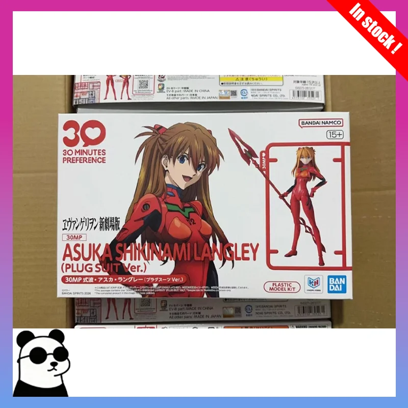 

BANDAI 30MP Rebuild of Evangelion Asuka Langley Soryu Plug Suit Ver. Anime Action Figures Assembly Model Collection Toy