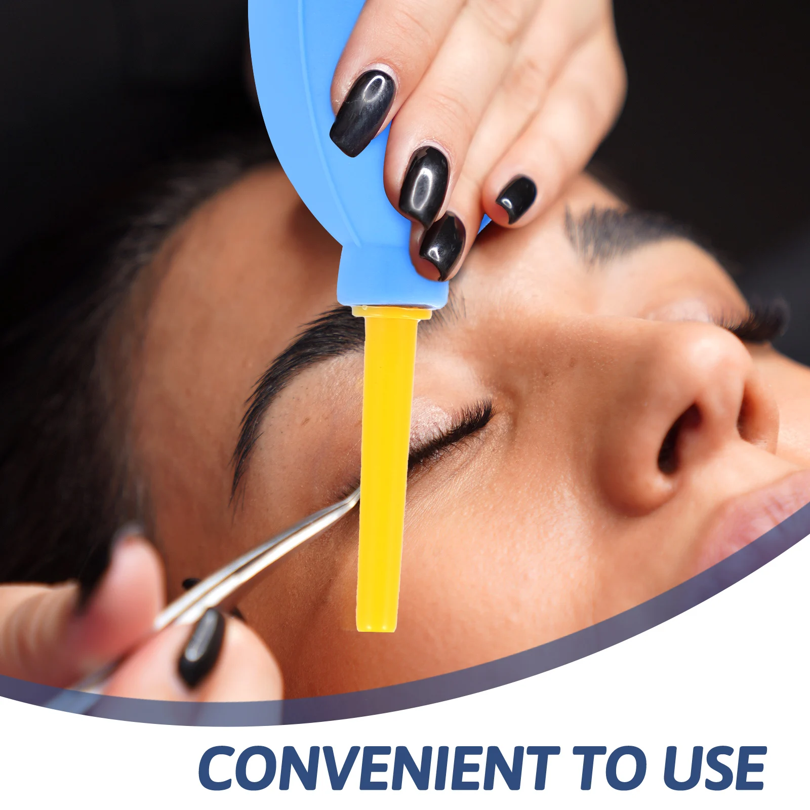 

5Pcs False Eyelash Blower Safe Adhesive Drying Tool for Beauty Schools and Home Care False Eyelash Dryer