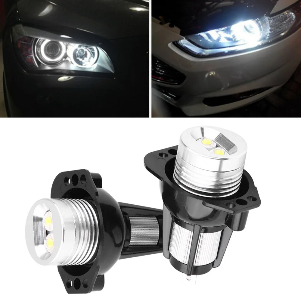 12W Power Angel Eyes Halo Ring 2pcs Pack LED Technology Marker Light LED Auto Lamps Ring Shape Angel Eyes LED Light for BMW E91